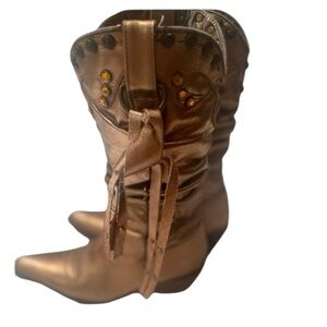 Steve Madden Shyann Cowgirl Western Boots Size 5 1/2 M